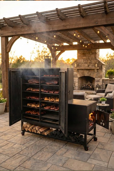 مدخّن الفحم والحطب