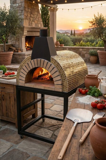 فرن بيتزا غاز – مقاس 60×60