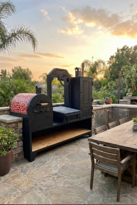 محطة الشيف الخارجية 3×1 مطبخ خارجي