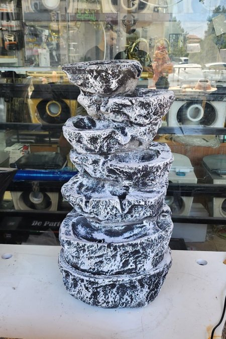 نافورة صخرية منزلية – حجم صغير (شلال طبقات)