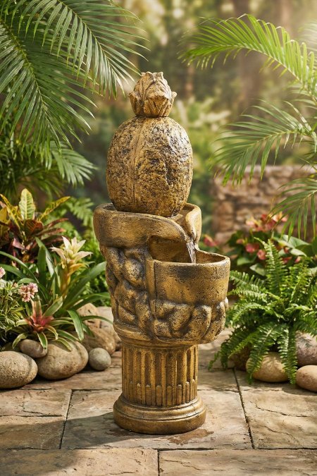 نافورة الأناناس الكلاسيكية