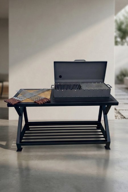 محطة الشواء الملكية – 180 سم