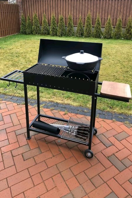 شواية الحديقة العملية – 120 سم