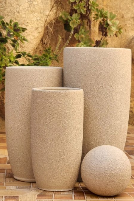 كواوير ديكور أسطوانية بتصميم عصري ناعم