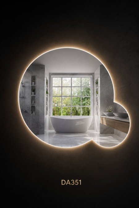 مرآة LED ديكورية