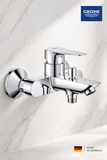 خلاط مطبخ جداري GROHE ألماني – كروم