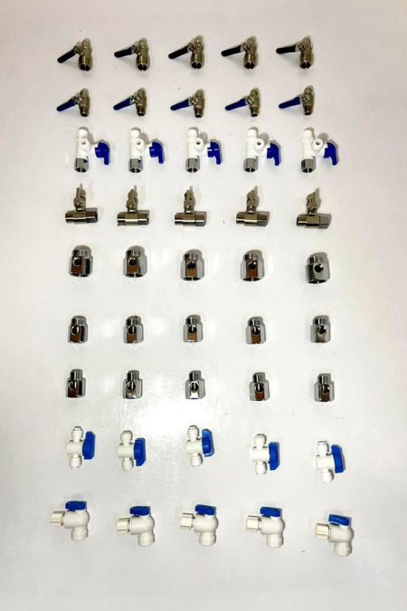 مجموعة ملحقات وصمامات فلاتر المياه