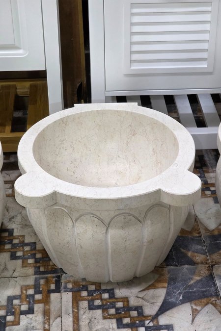 جرن حمّام تركي حجر طبيعي