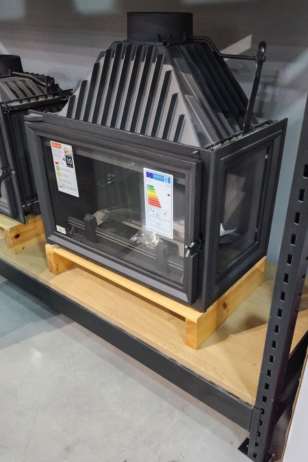 صوبة بولاندي وجهين زجاج حديد سكب