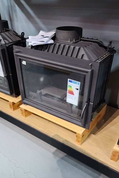 صوبة بولاندي وجه زجاج حديد سكب