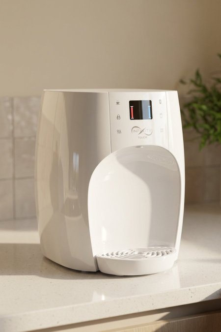 كولر مياه مكتبي أبيض – Infinity Touch حار وبارد