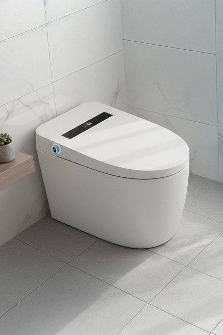 مرحاض ذكي أوتوماتيكي – تصميم حديث