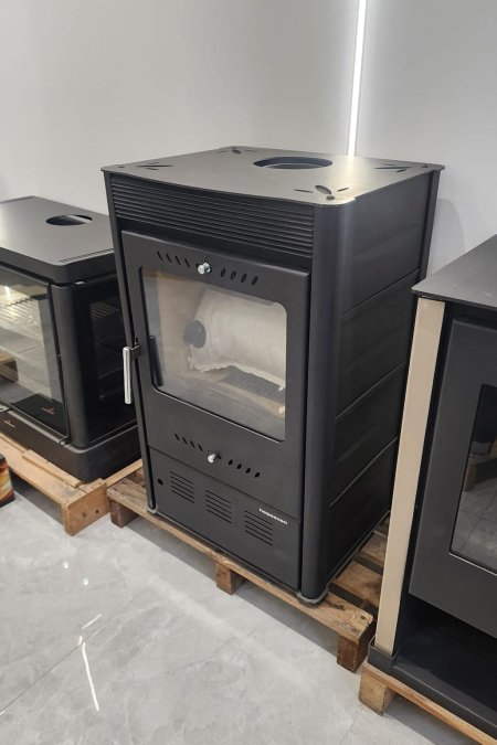 صوبة تركي حديد 8 ملم تربو مع مروحة هواء ساخن